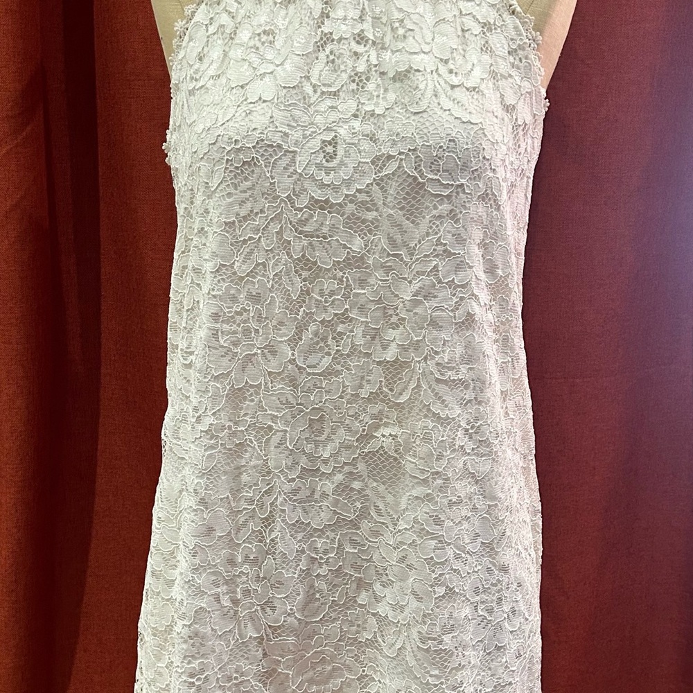 Everleigh White Lace Dress